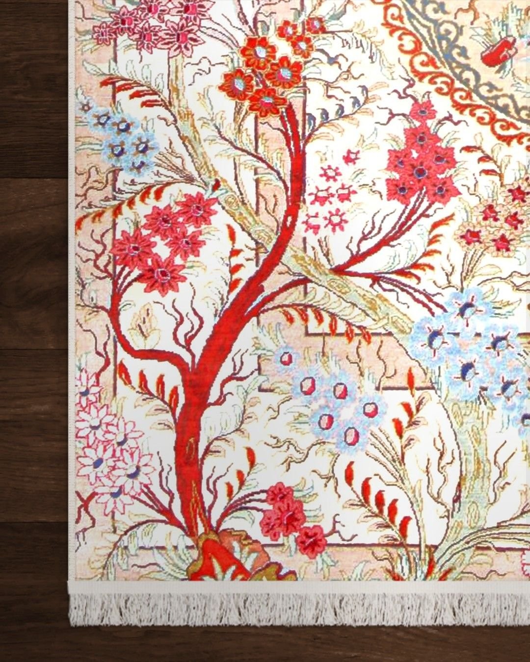 Montis Halı Aurum 454062 Renkli Parlak Yumuşak Dokuma Taban Otantik Halı