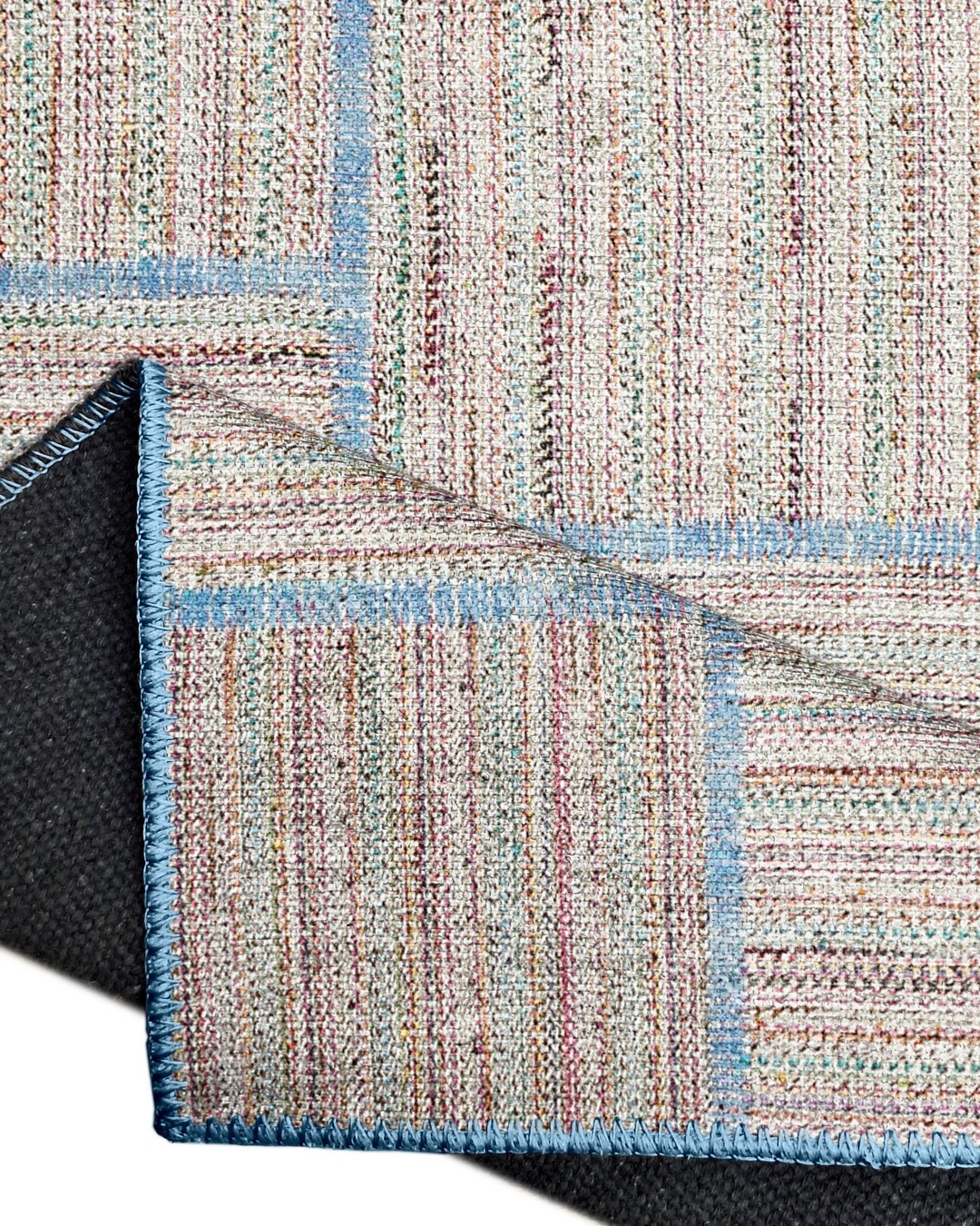 Montis Halı Mensis 27015 Bej Dokuma Taban Patchwork Halı