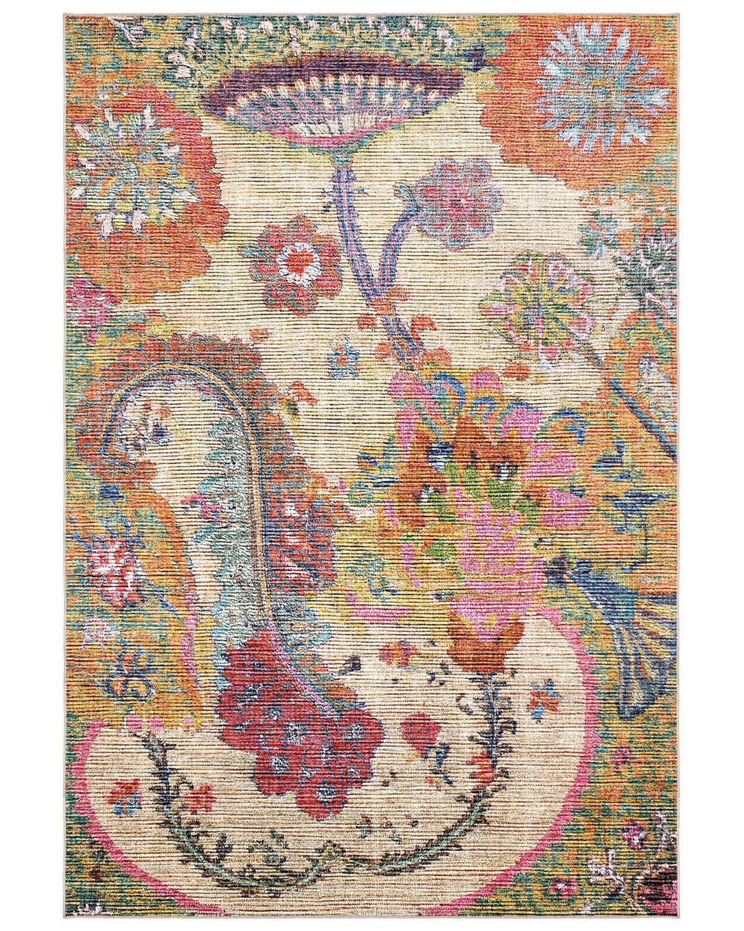 Montis Halı Litore 204005 Multi Etnik Kabartmalı Halı