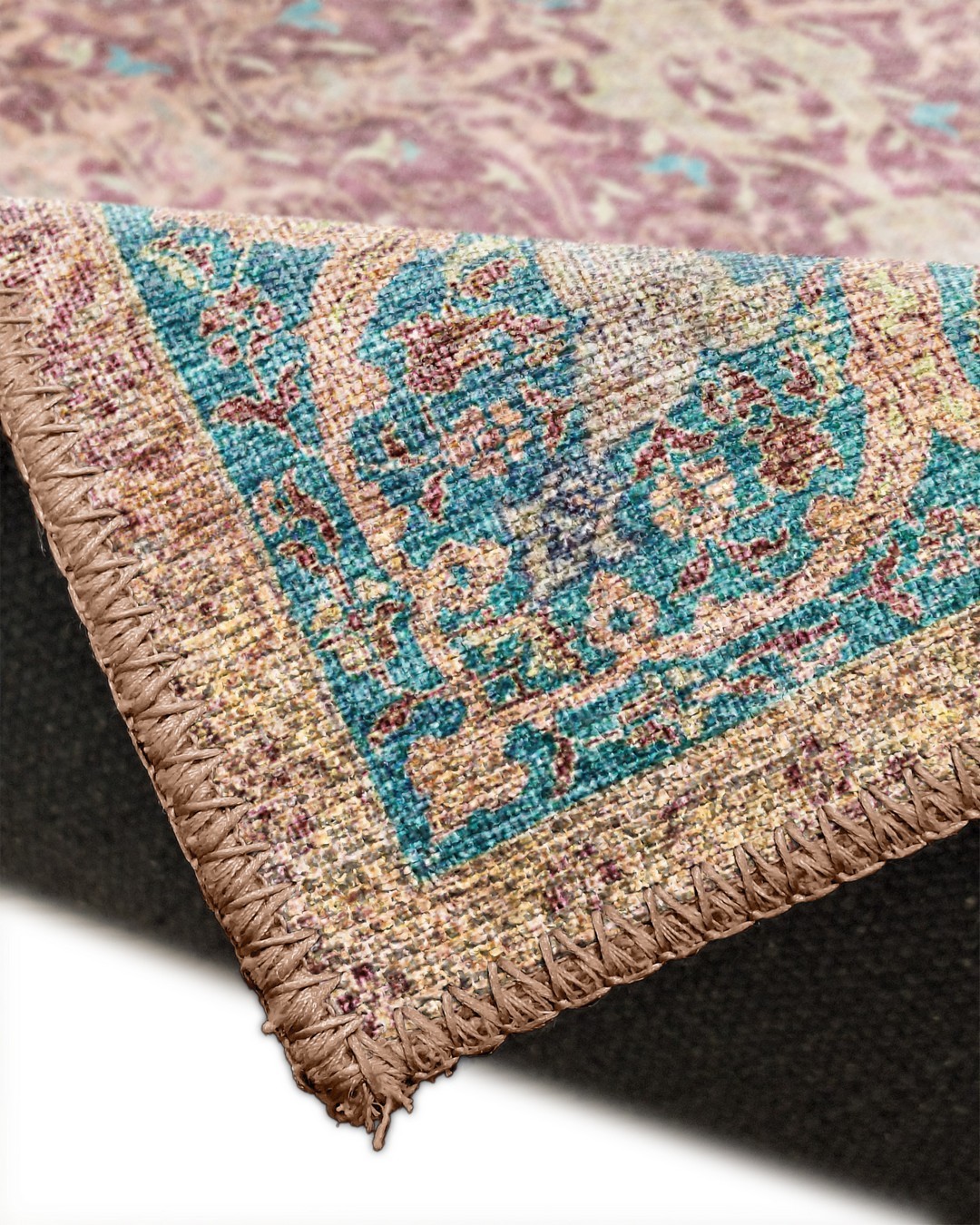 Montis Halı Delocis 26023 Bordo Dokuma Taban Vintage Halı