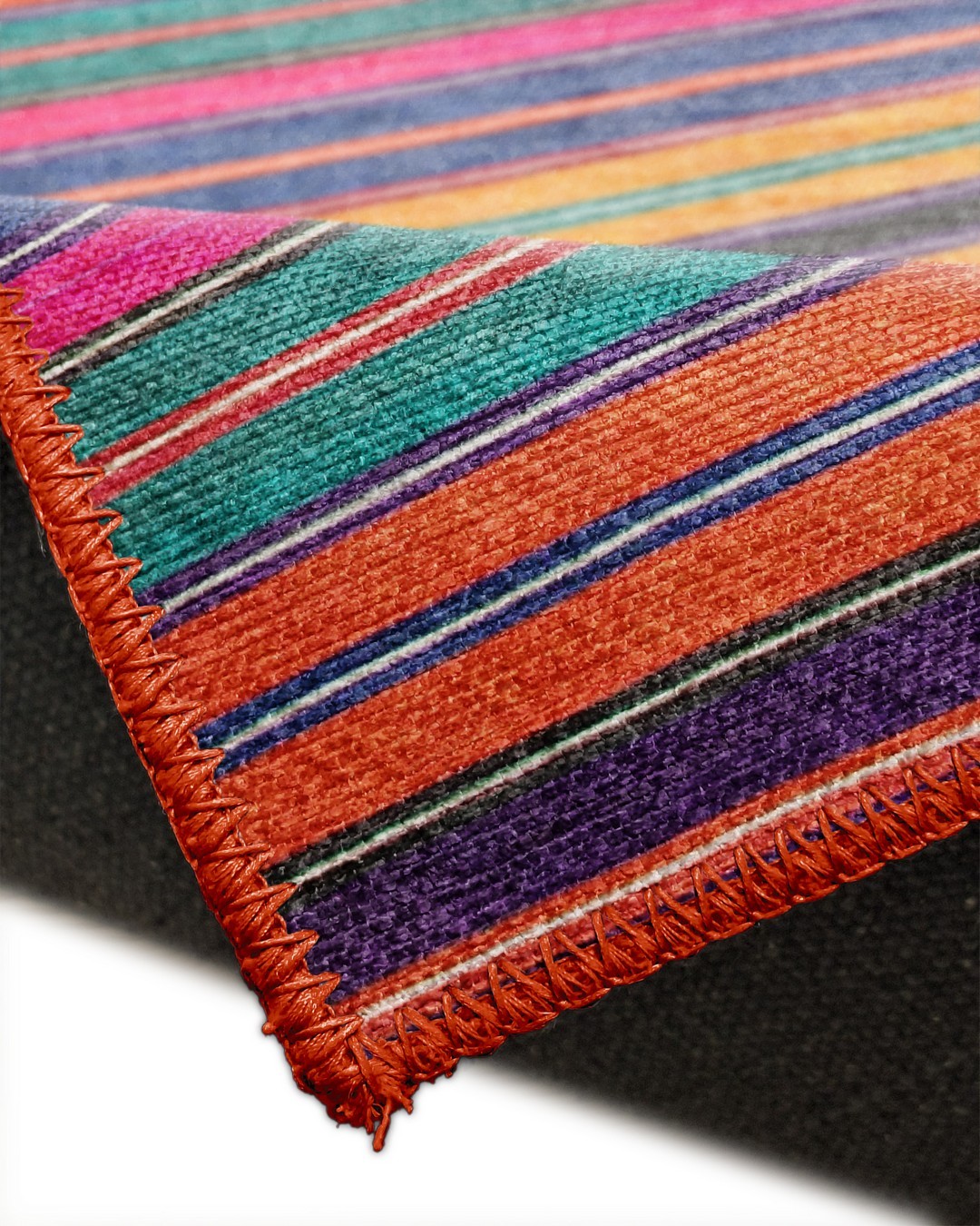 Montis Halı Vivere 35024 Renkli Dokuma Taban Etnik Kilim Halı