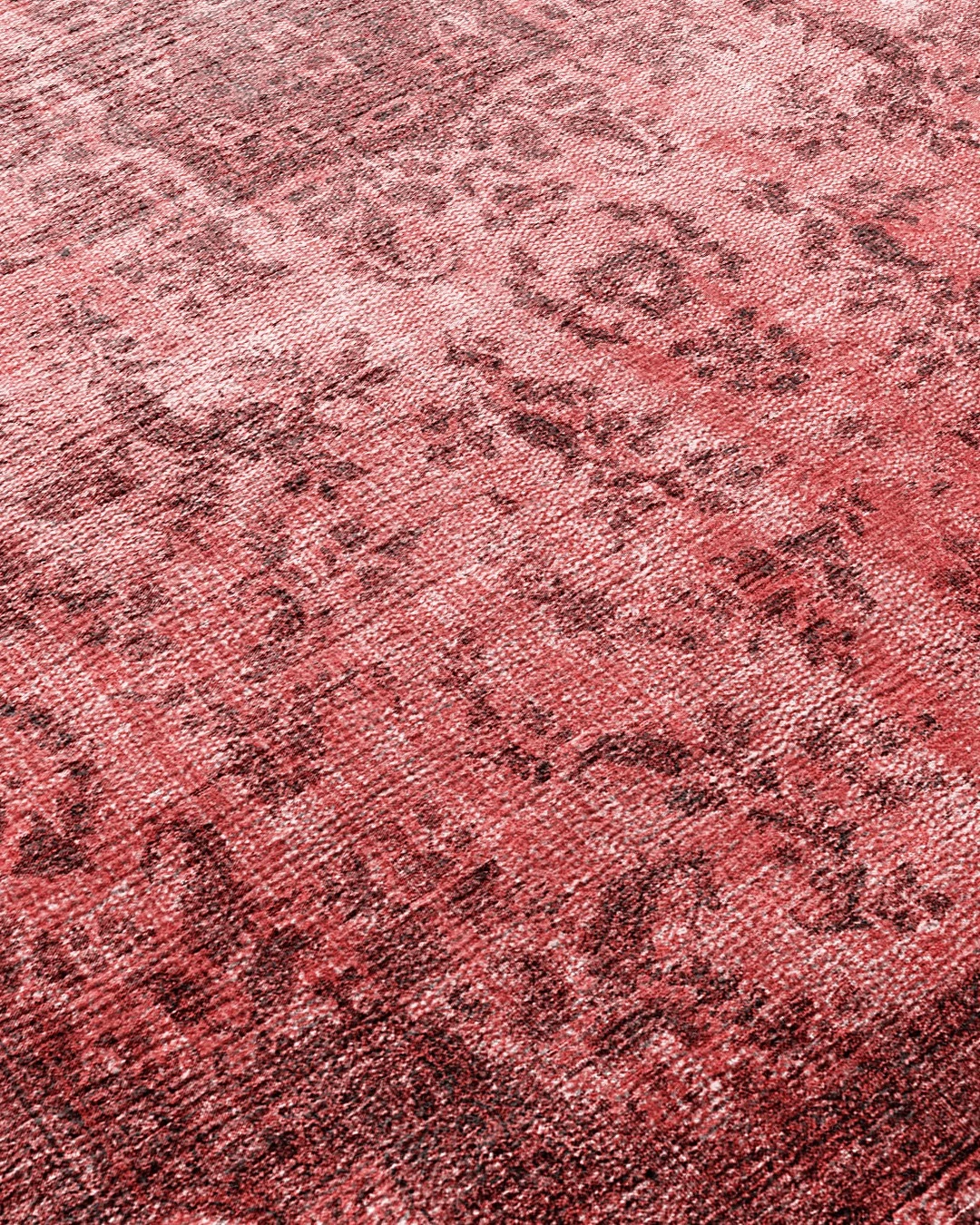 Montis Halı Ventus 47053 Kırmızı Dokuma Taban Eskitme Halı - NUE2240