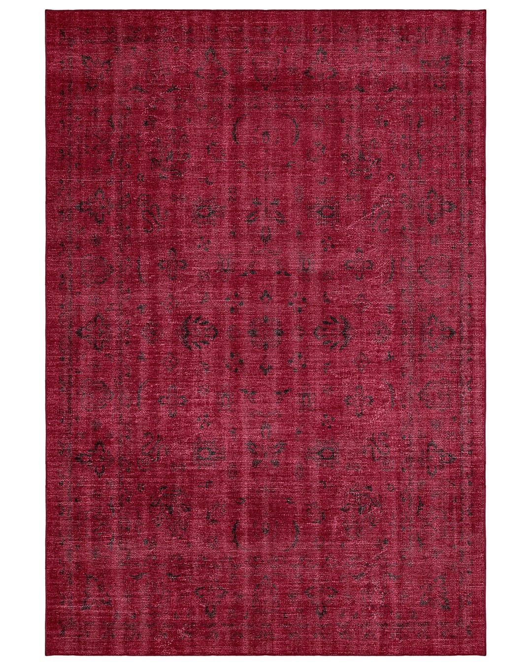 Montis Halı Ventus 47062 Bordo Dokuma Taban Eskitme Halı