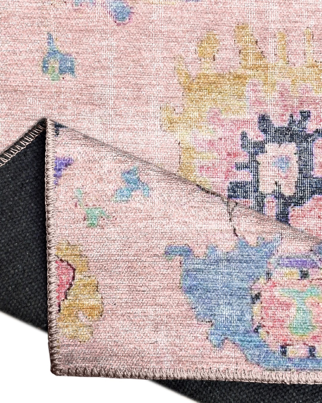 Montis Halı Amantes 88006 Pembe Dokuma Taban Modern Uşak Halı