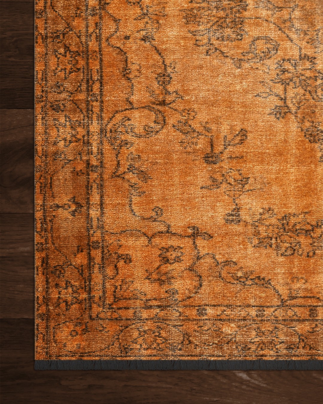 Ventus 013 Dokuma Şönil Turuncu Halı - 200x300