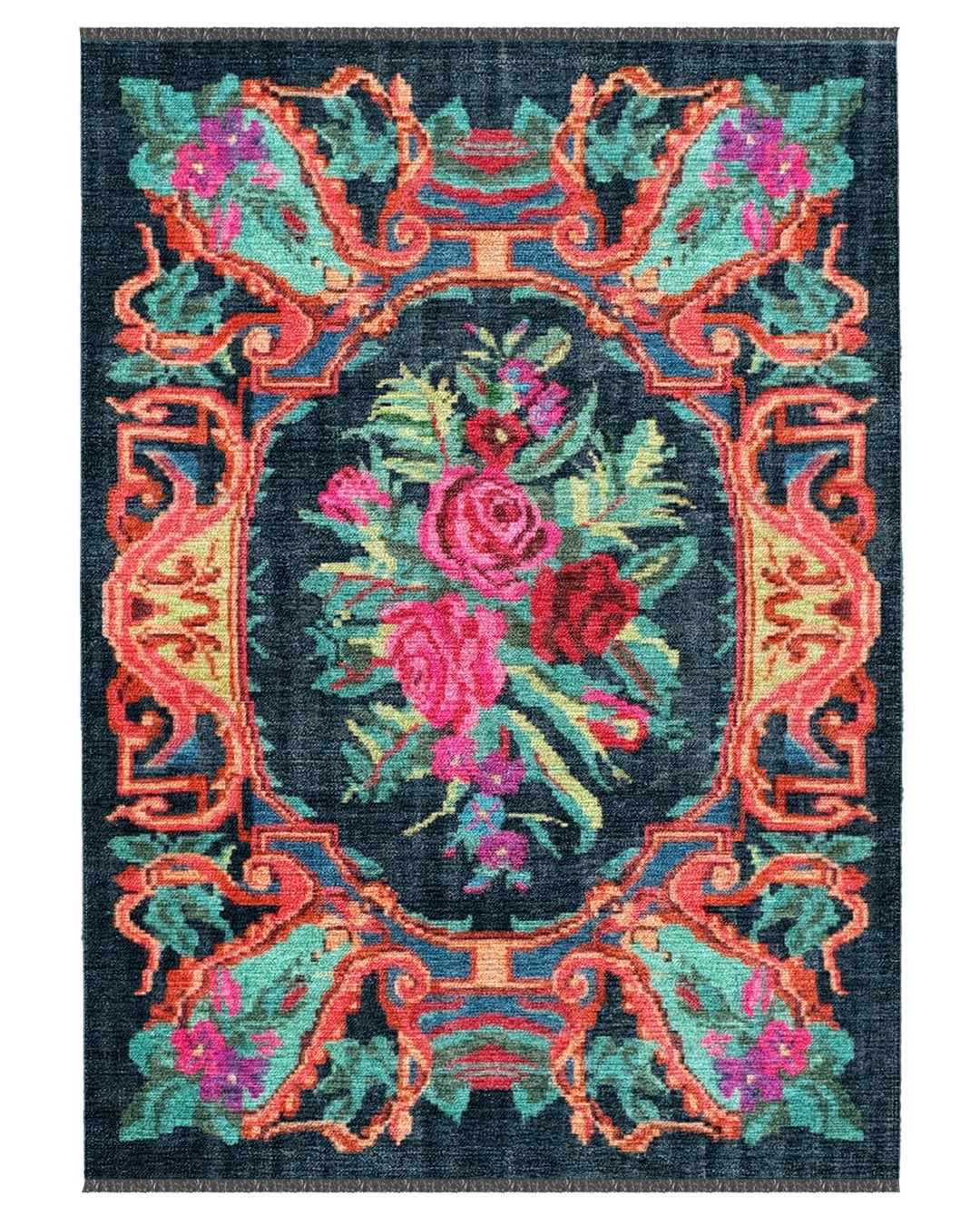 Diem 001 Dokuma Şönil Karabağ Halı - 160x230
