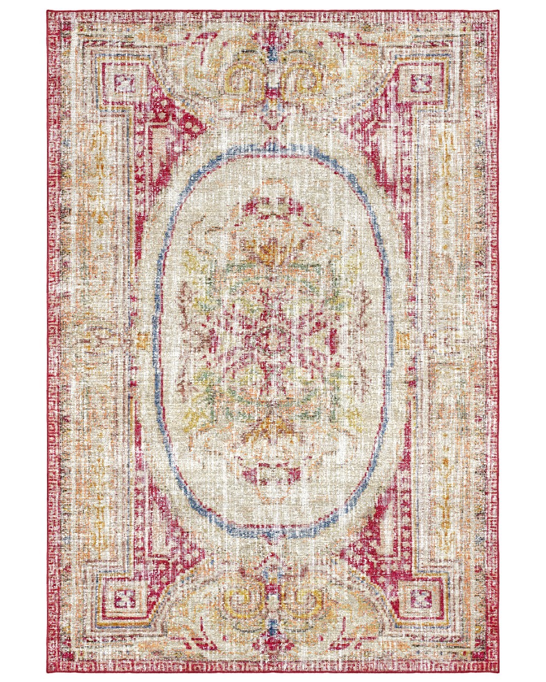 Montis Halı Salve 15050 Dokuma Taban Krem Vintage Halı