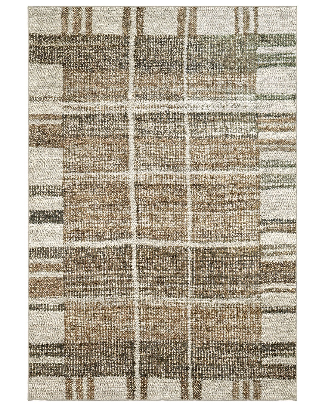 Montis Halı Mores 28036 Dokuma Taban Modern Taş Rengi Halı