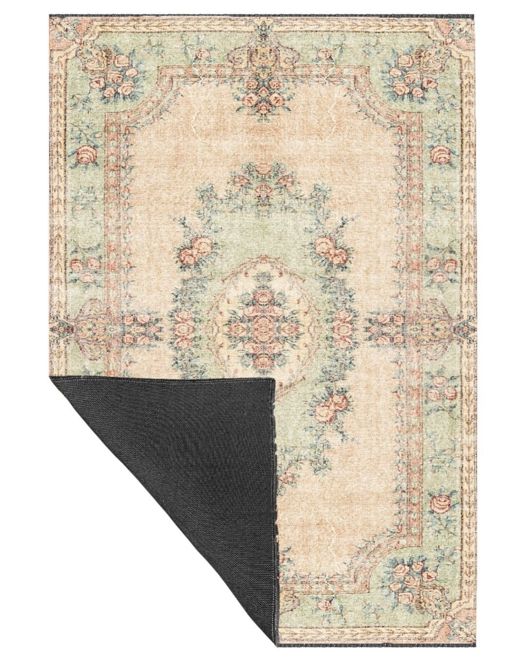 HEDERA  19007 120x200 - Kendinden Saçaklı Kilim Halı