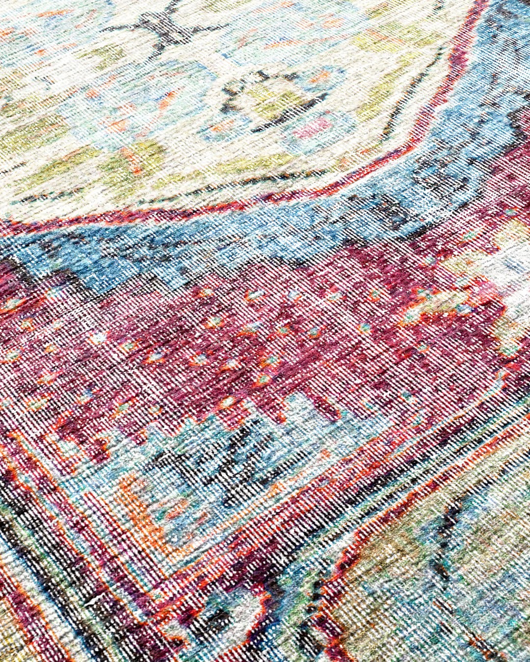 Montis Halı Salve 15051 Dokuma Taban Kırmızı Vintage Halı