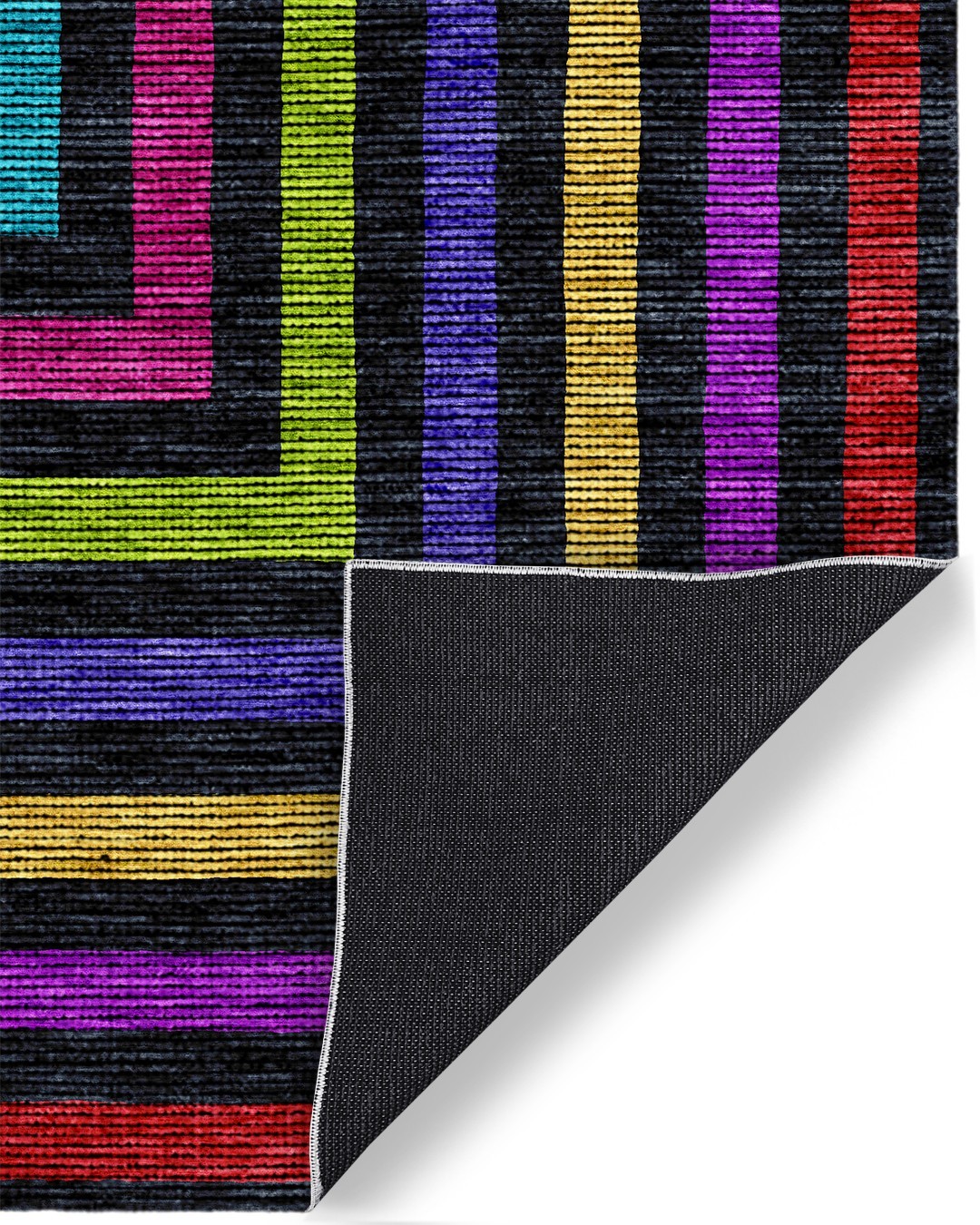 Montis Halı Hodie 281001 Loop Dokuma Yumuşak Şönil Renkli Modern Halı