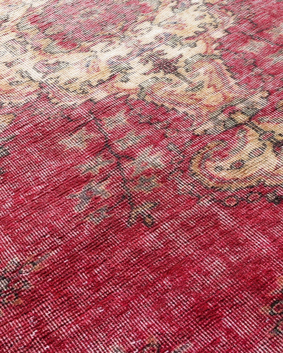 Montis Halı Hedera 19003 Kırmızı Dokuma Taban Eskitme Halı
