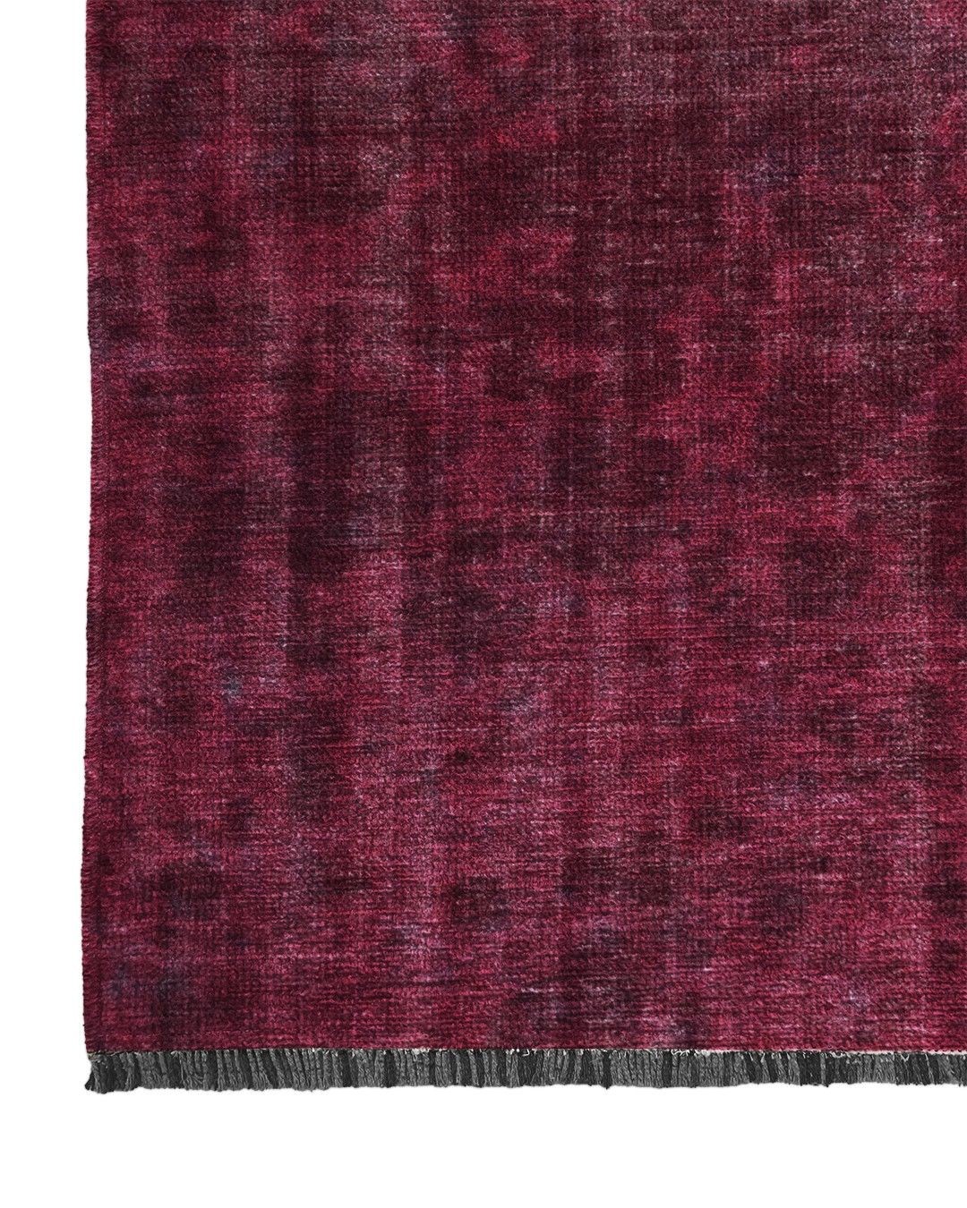 Montis Halı Pluvia 80033 Bordo Şönil Dokuma Renkli Eskitme Modern Makine Halısı