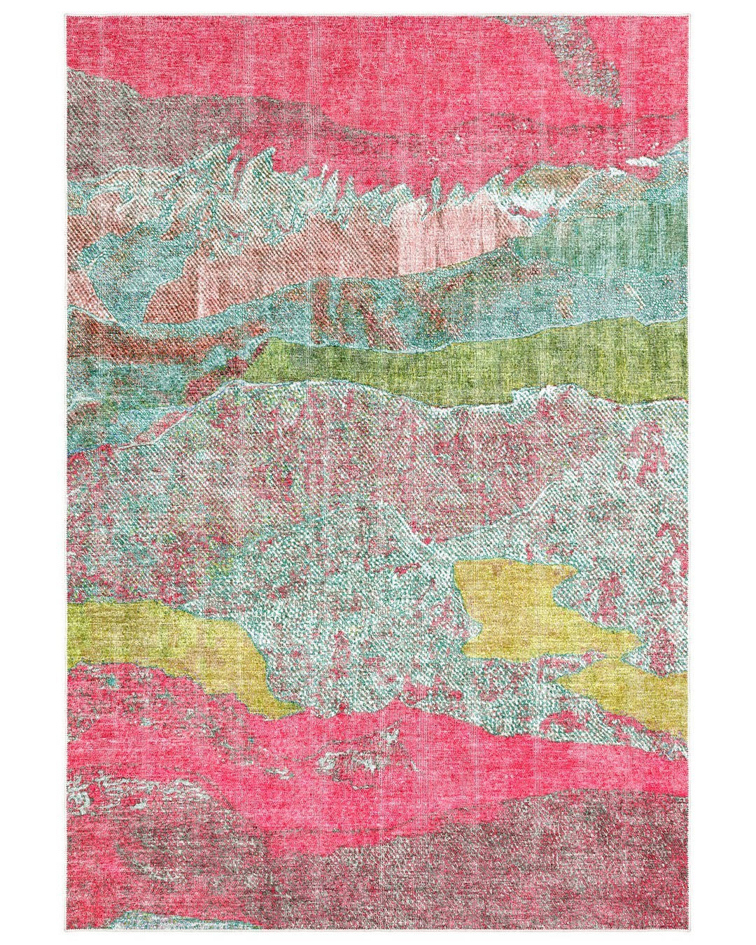 Montis Halı Mores 28003 Dokuma Taban Modern Renkli Halı