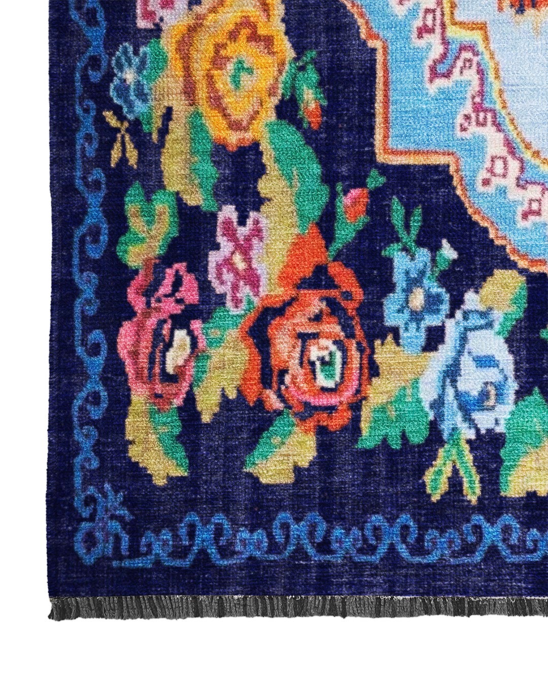 Diem 064 Dokuma Şönil Karabağ Halı - 160x230
