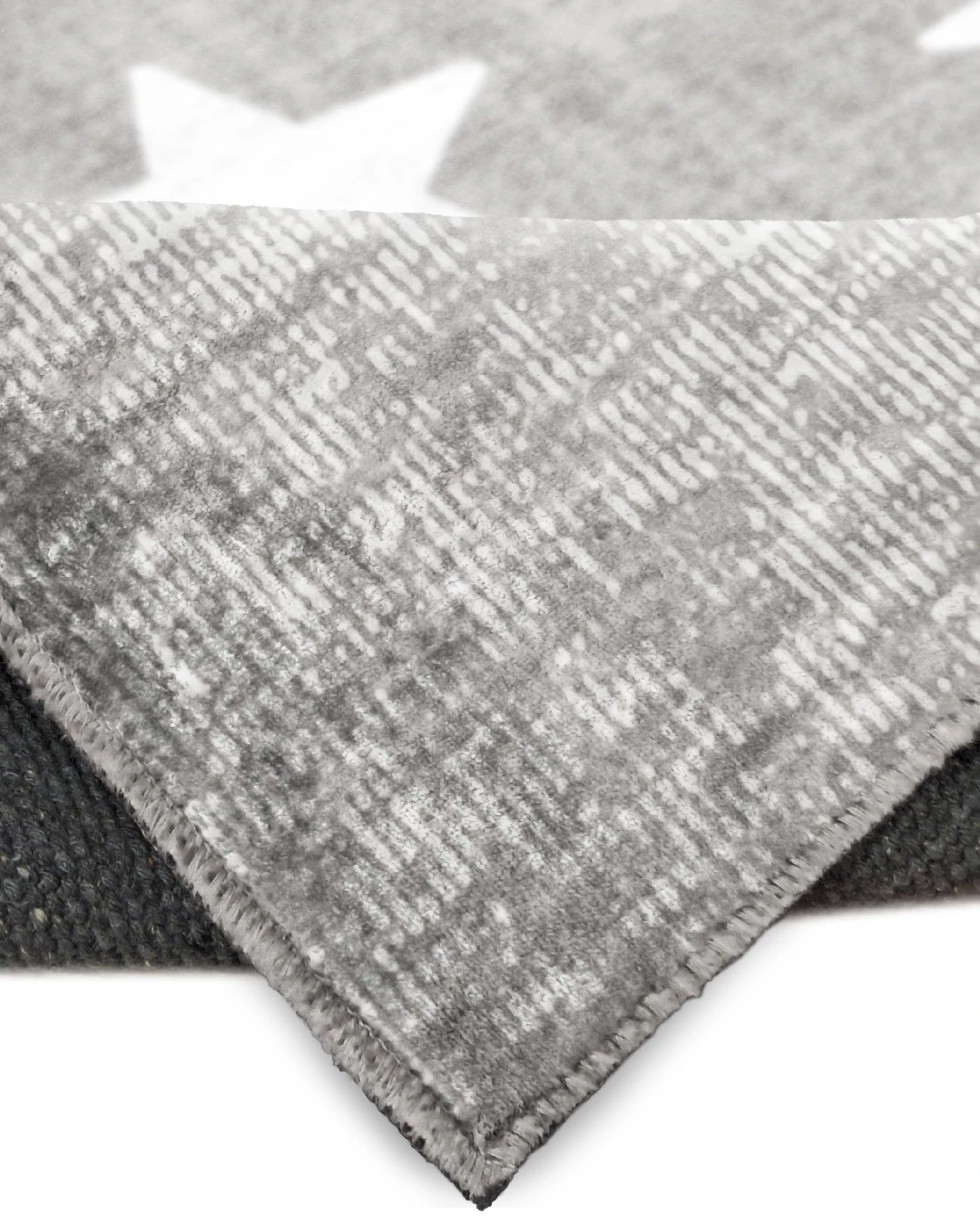 Montis Halı Pueri 101002 Bej Parlak Yumuşak Dokuma Taban Yıldızlı Çocuk Odası Halısı - NKE4072