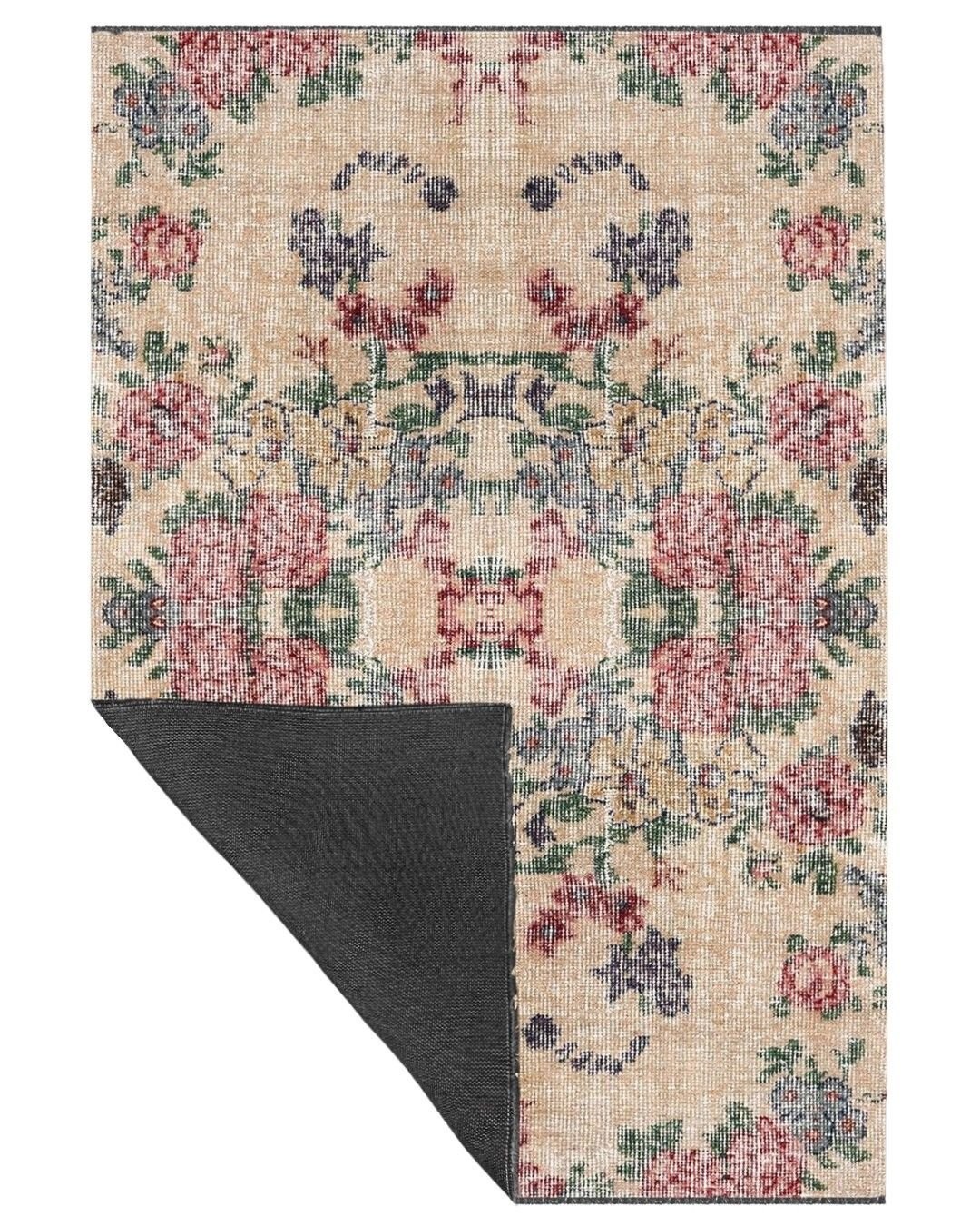 HEDERA  19015 100X290 - Kendinden Saçaklı Kilim Halı