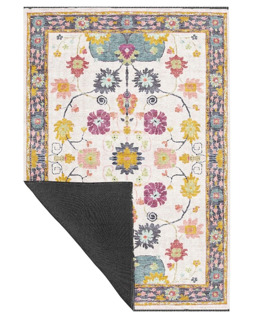 PATRİAM  38003 80x200 - Kendinden Saçaklı Kilim Halı