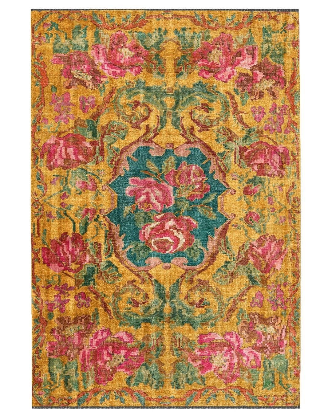 DİEM  63011 101x305 - Kendinden Saçaklı Kilim Halı