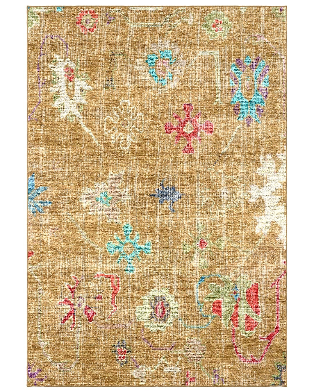 Montis Halı Amantes 88001 Sarı Dokuma Taban Modern Uşak Halı