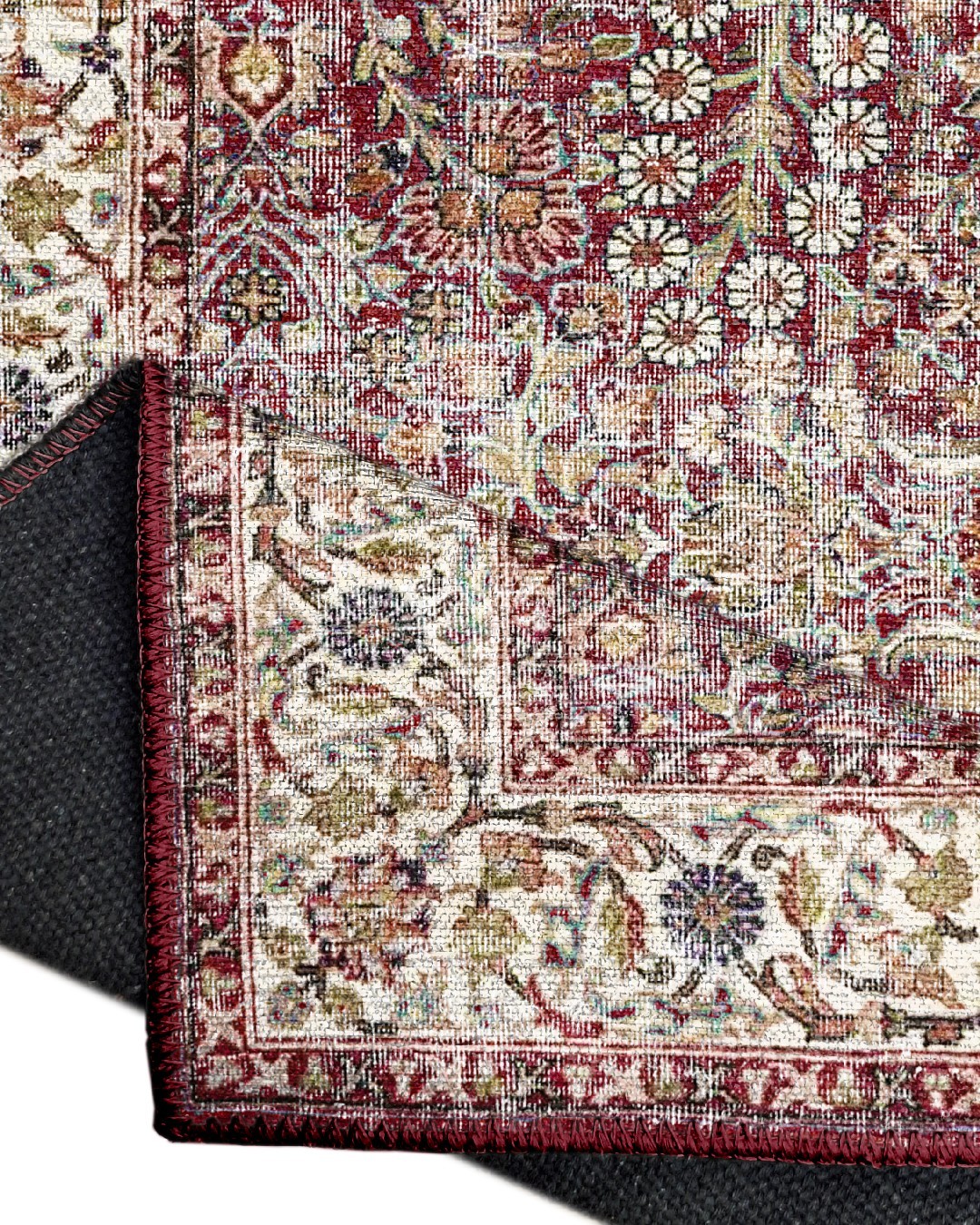 Montis Halı Delocis 26033 Kırmızı Dokuma Taban Vintage Halı