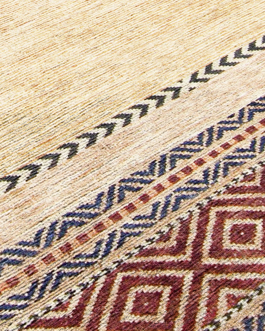 Montis Halı Risum 78006 Krem Dokuma Taban Modern Halı