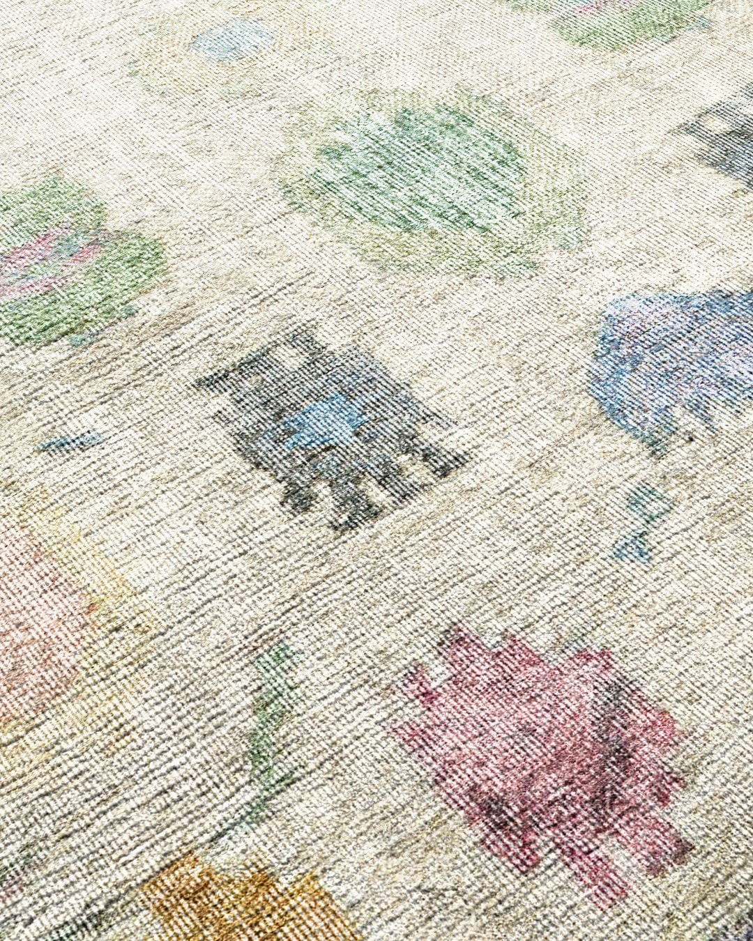 Montis Halı Delocis 26032 Krem Dokuma Taban Vintage Halı