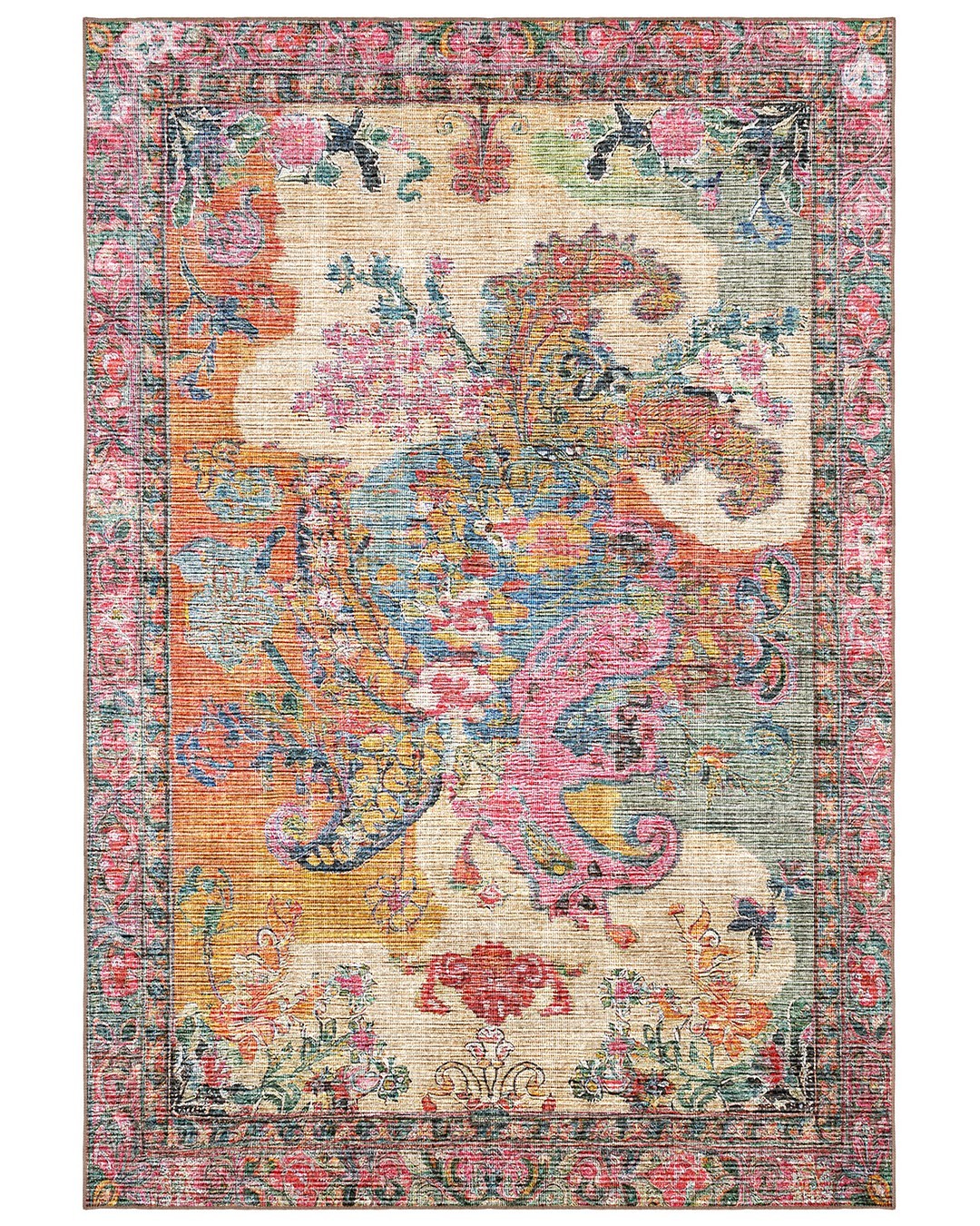 Montis Halı Litore 204006 Multi Etnik Kabartmalı Halı