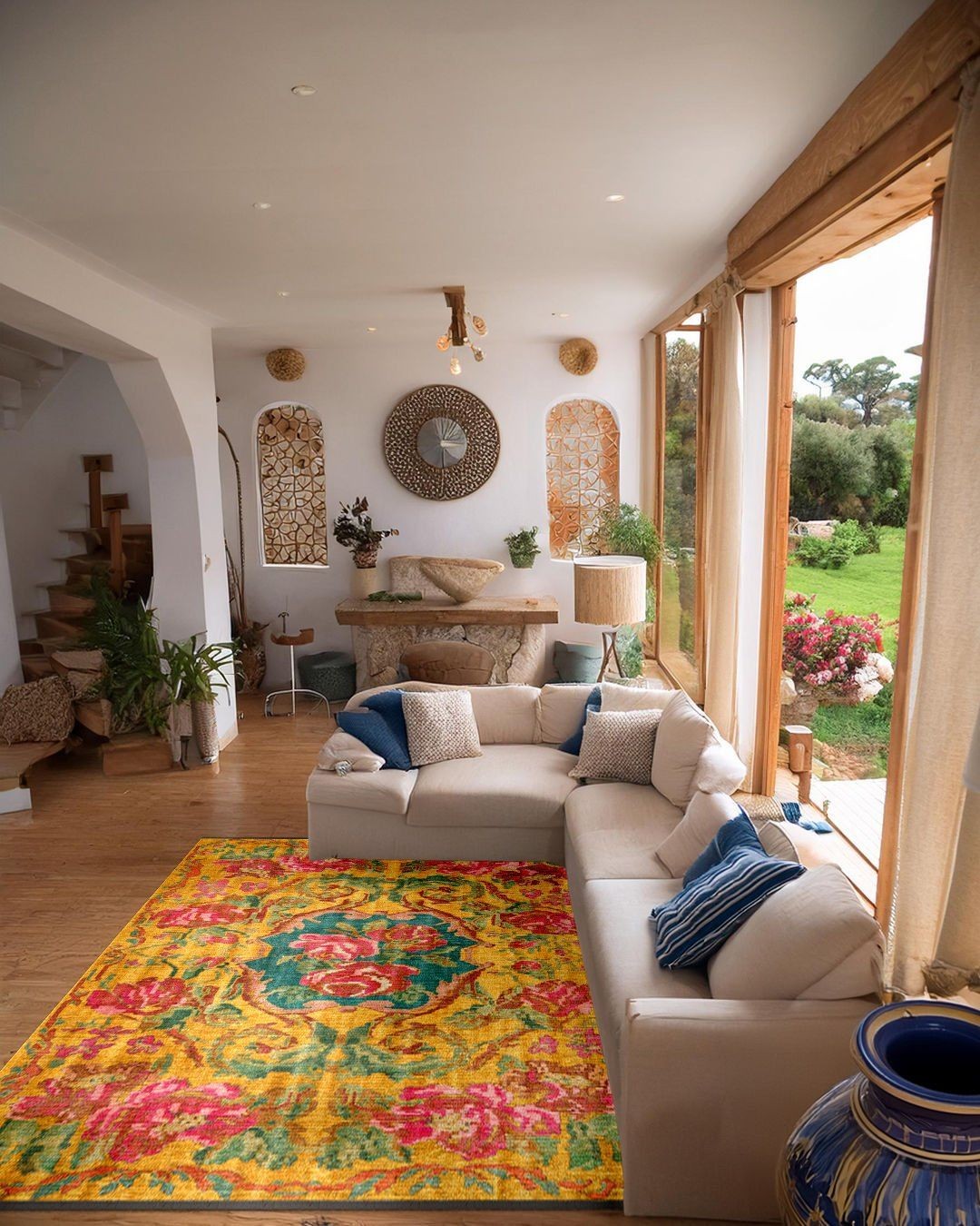 DİEM  63011 101x305 - Kendinden Saçaklı Kilim Halı