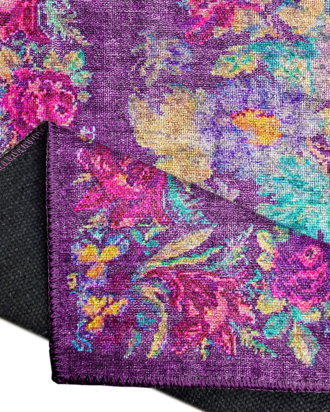 Montis Halı Diem 63070 Mor Renkli Dokuma Taban Karabağ Halı