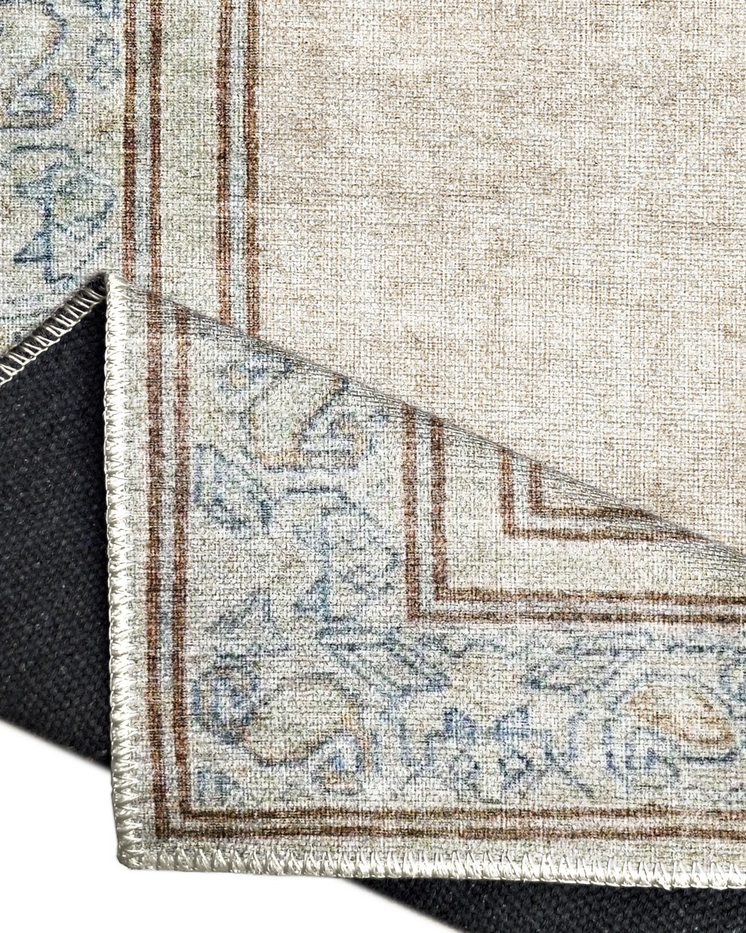 Montis Halı Delocis 26031 Krem Dokuma Taban Vintage Halı