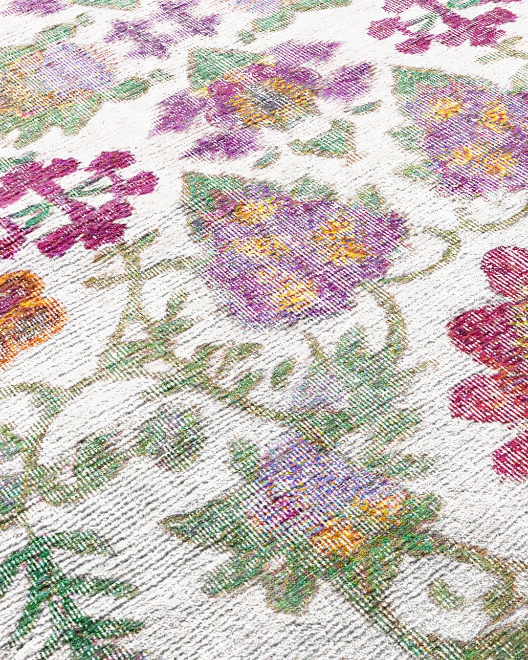 Montis Halı Delocis 26045 Yeşil Dokuma Taban Vintage Halı