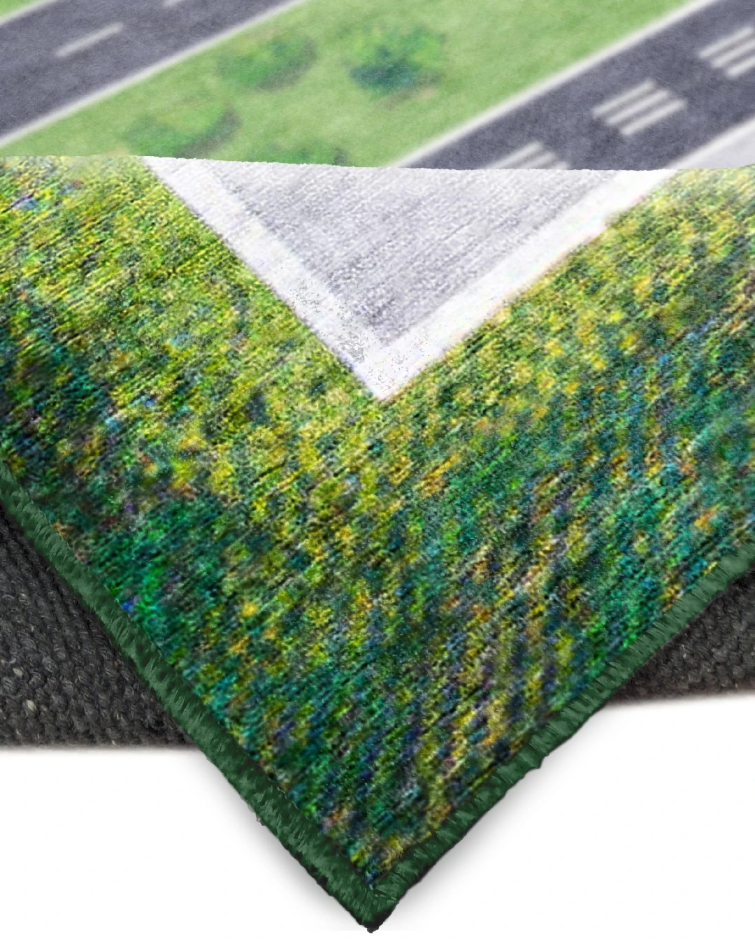 Montis Halı Pueri 101009 Multi Parlak Yumuşak Dokuma Taban Araba Yollu Çocuk Odası Halısı - NKE4079