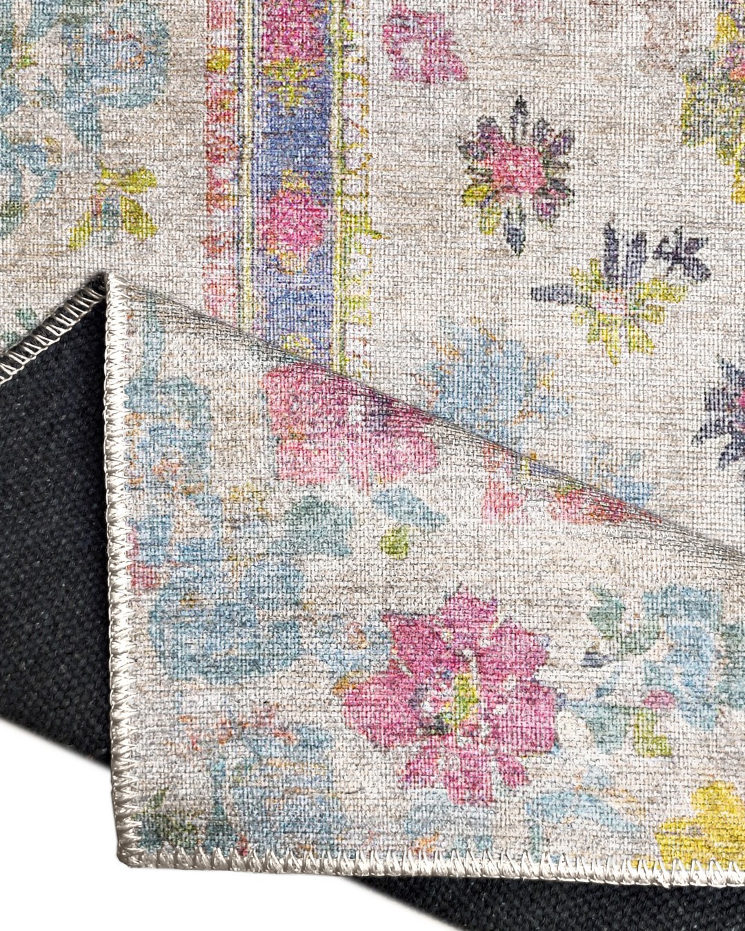 Montis Halı Delocis 26026 Krem Dokuma Taban Vintage Halı