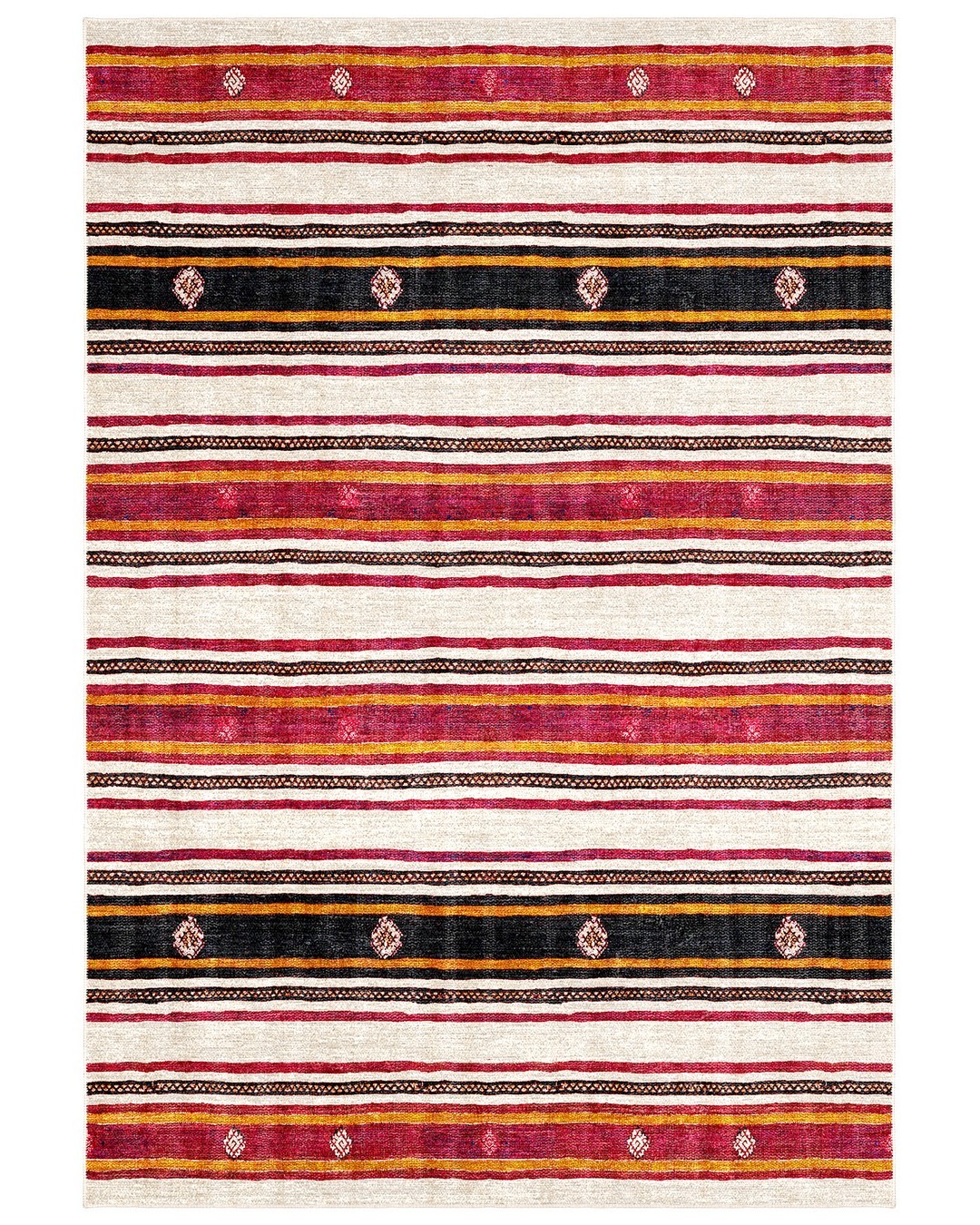 Montis Halı Vivere 35006 Krem Dokuma Taban Etnik Kilim Halı