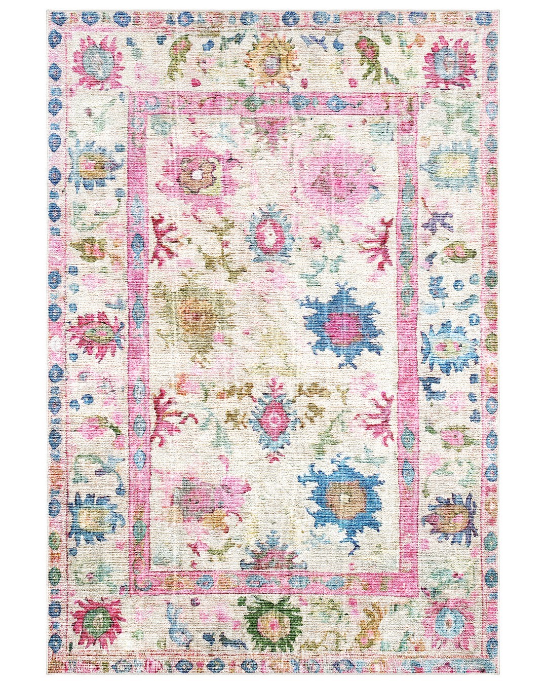 Montis Halı Dictio 981006 Beyaz Kabartmalı Halı