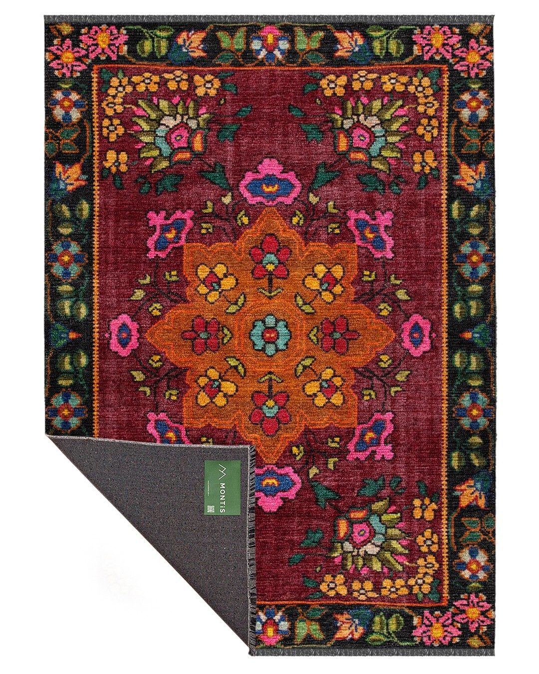 Patriam 006 Dokuma Şönil Bordo Halı - 200x300