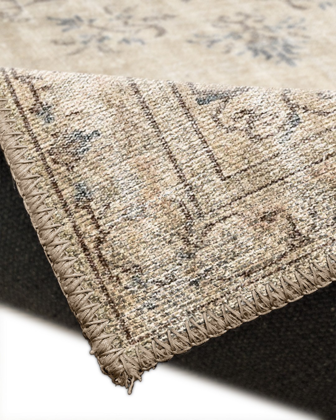 Montis Halı Hedera 19056 Bej Dokuma Taban Eskitme Halı