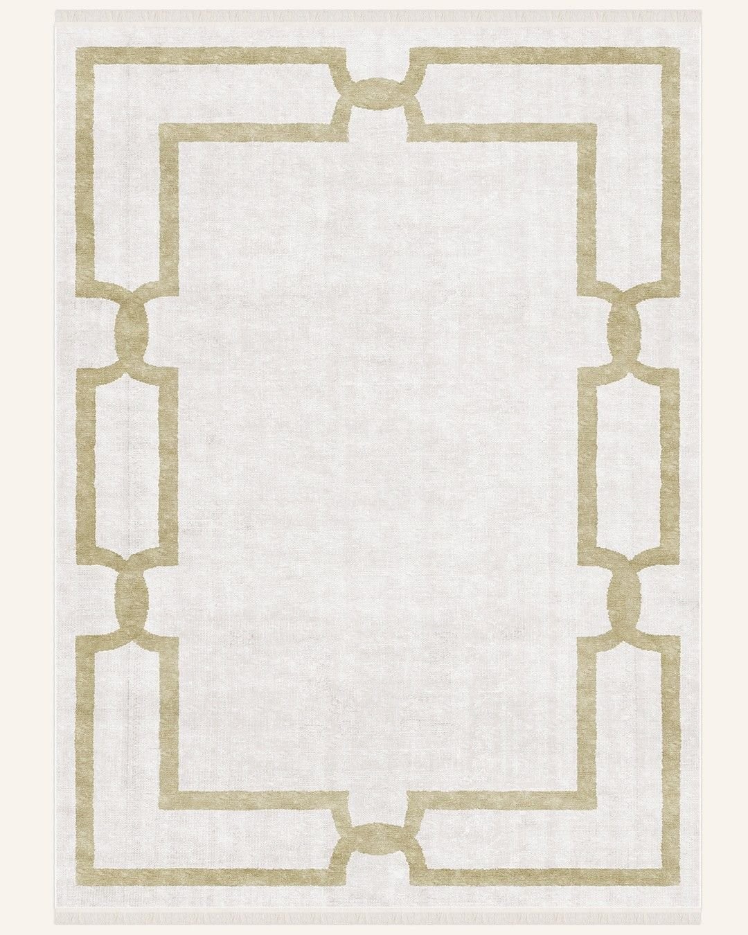 Montis Halı Filum 960058 Krem Sarı Parlak Yumuşak Dokuma Taban Modern Halı