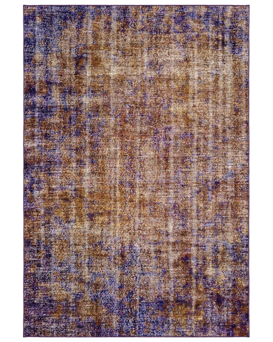 Montis Halı Pluvia 80034 Mor Sarı Dokuma Taban Modern Halı