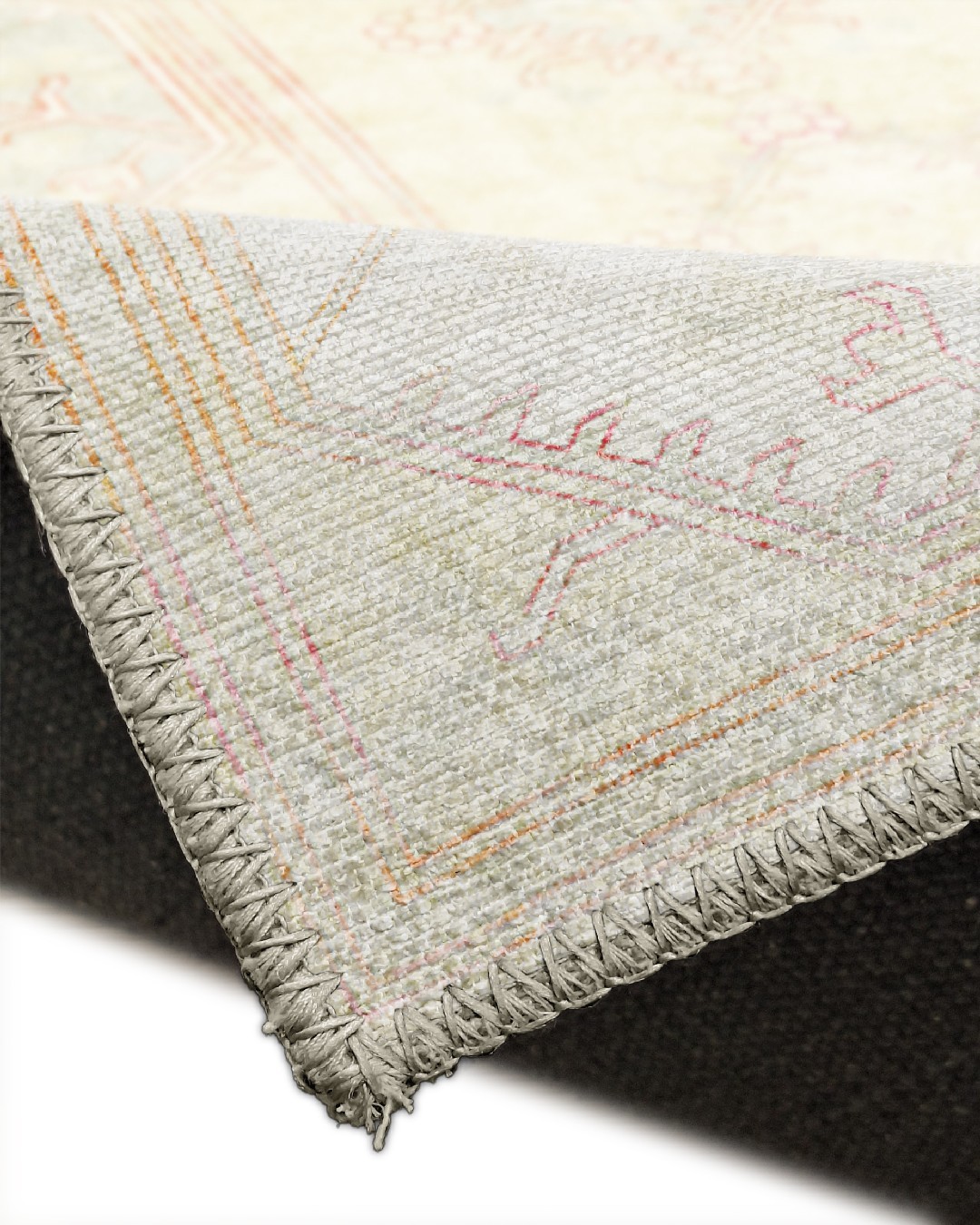 Montis Halı Delocis 26047 Krem Dokuma Taban Vintage Halı