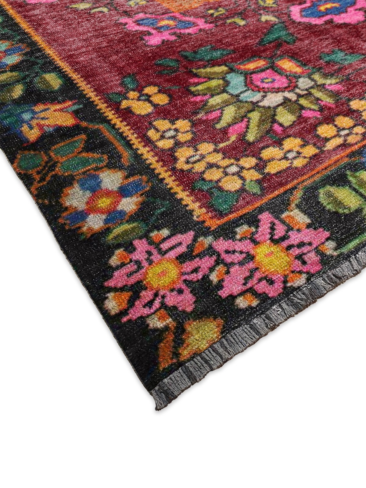 Patriam 006 Dokuma Şönil Bordo Halı - 200x300
