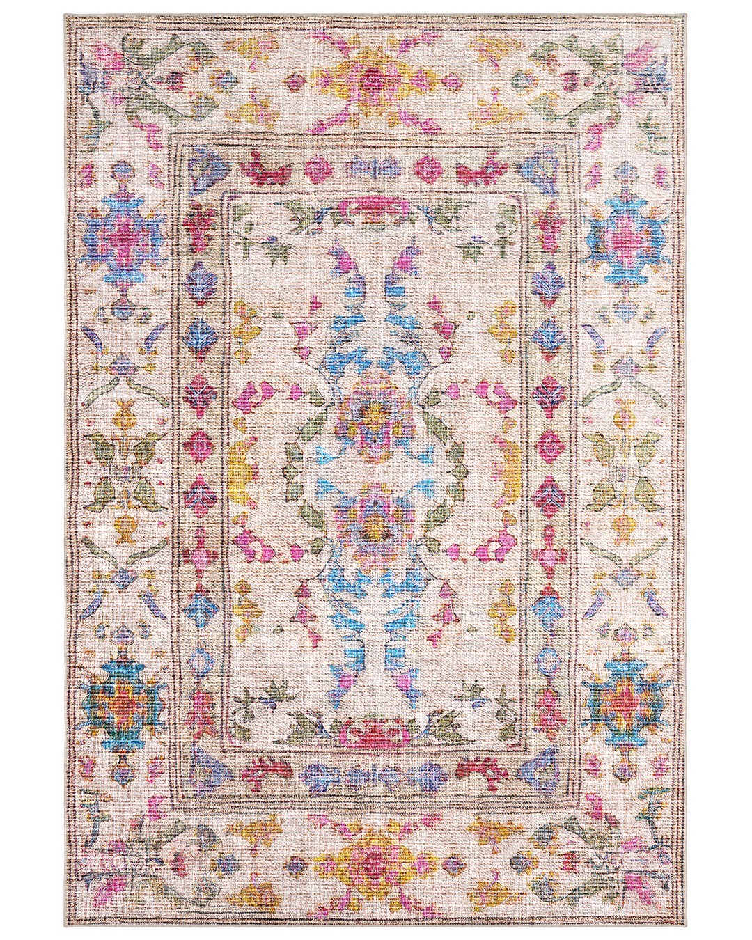 Montis Halı Litore 204004 Multi Etnik Kabartmalı Halı