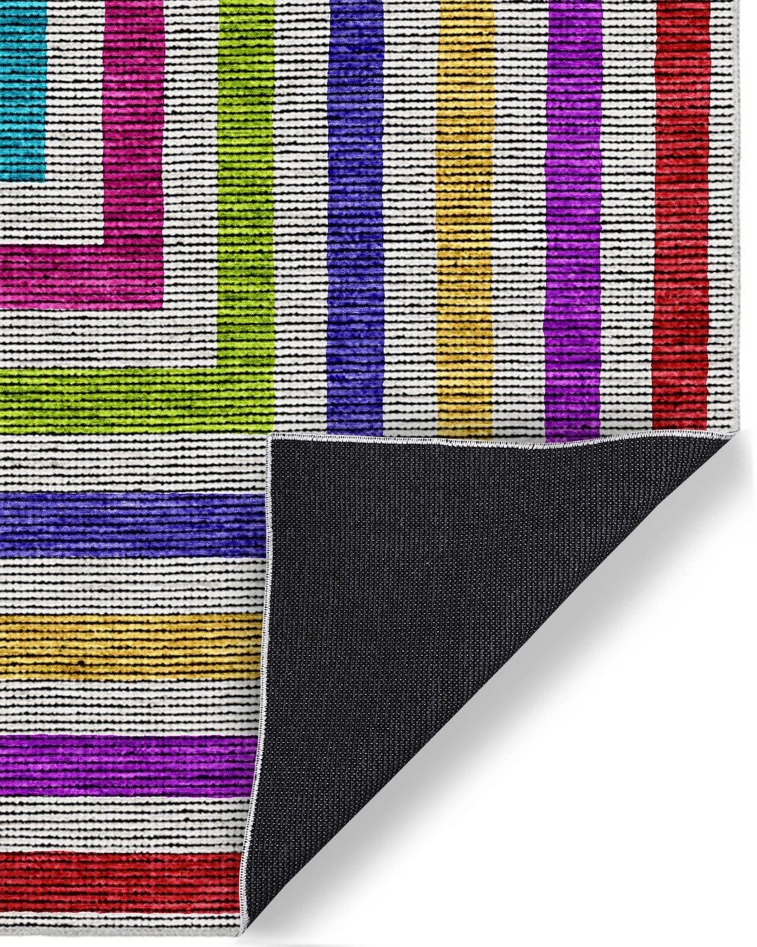 Montis Halı Hodie 281002 Loop Dokuma Yumuşak Şönil Renkli Modern Halı