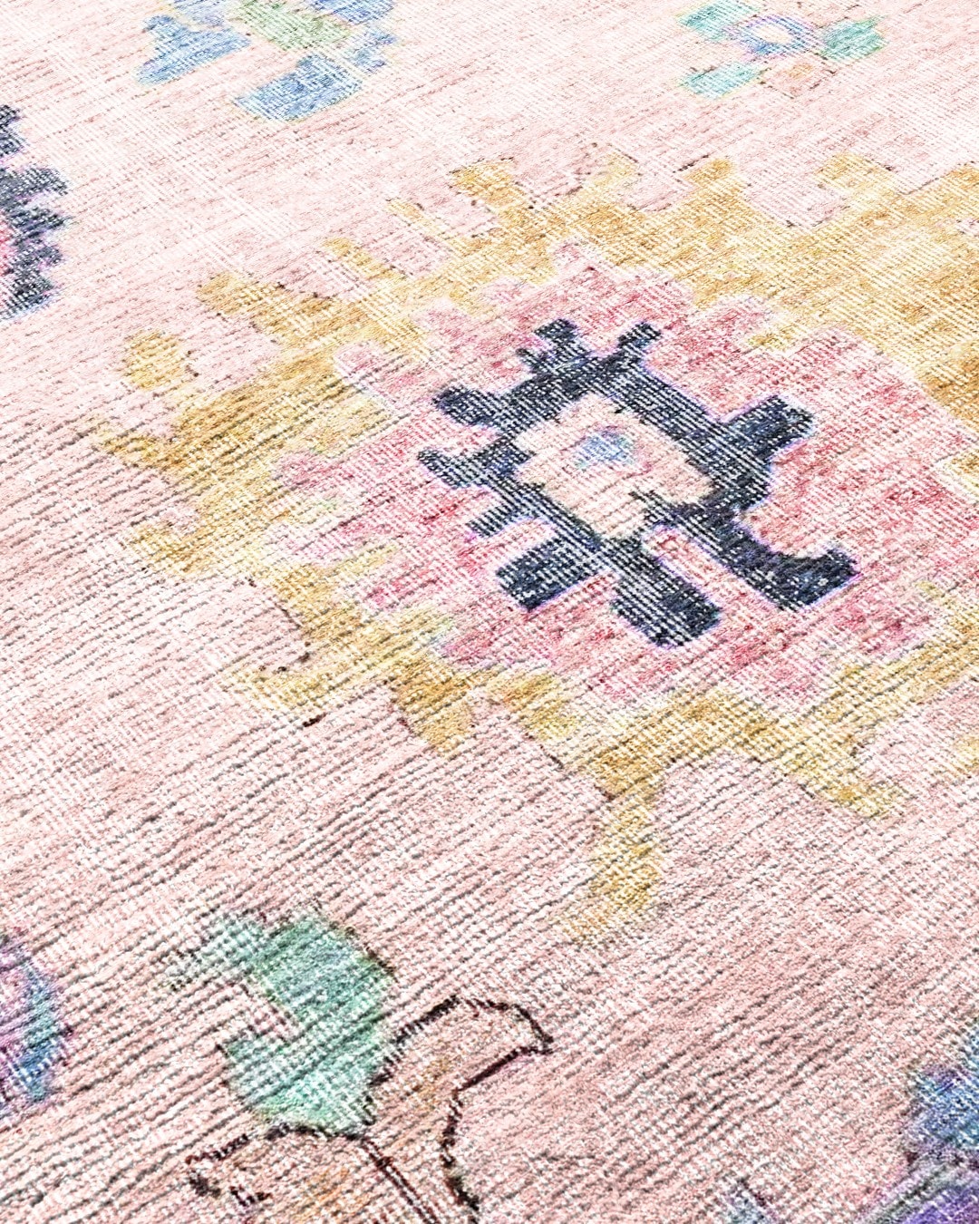 Montis Halı Amantes 88006 Pembe Dokuma Taban Modern Uşak Halı