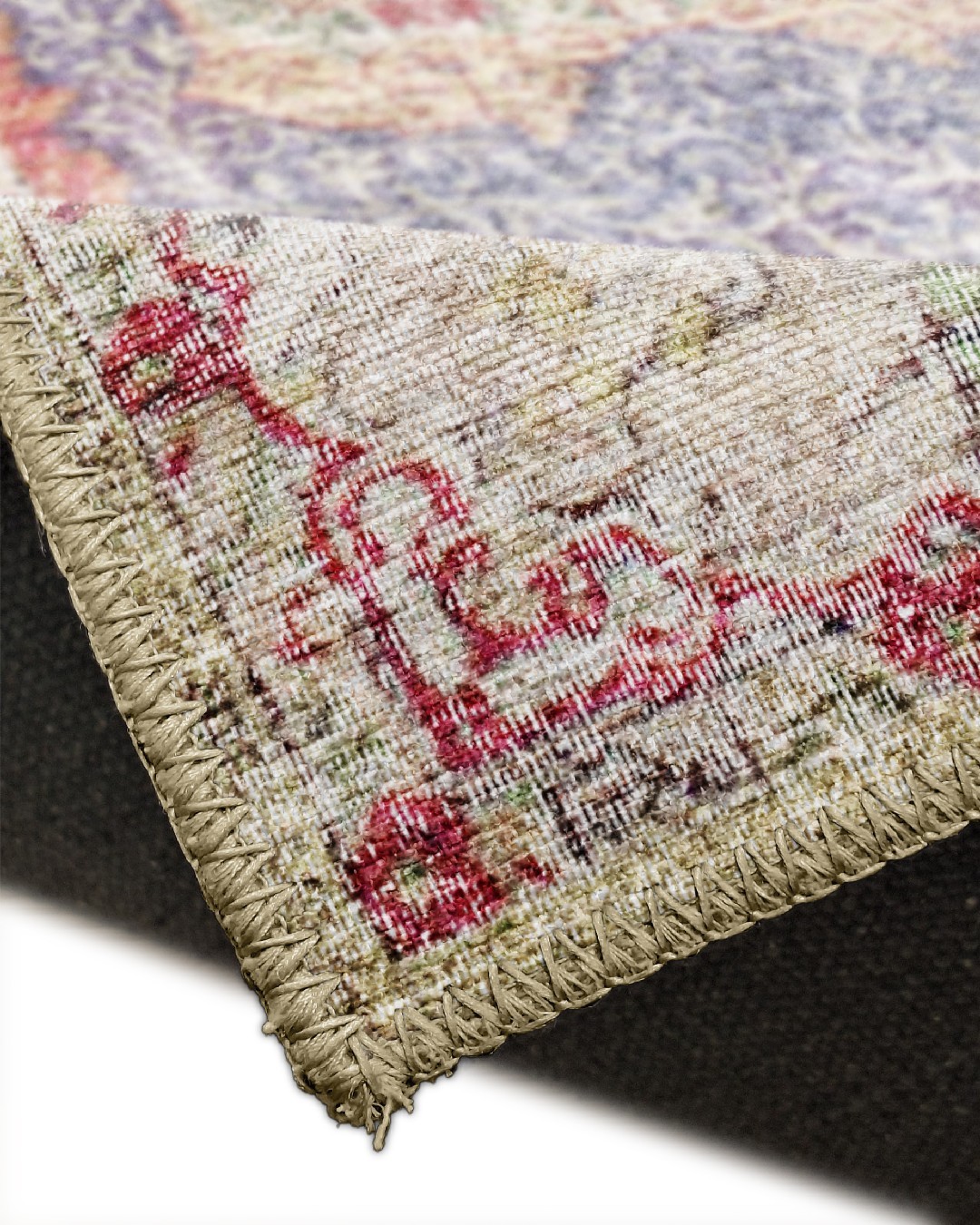 Montis Halı Delocis 26046 Krem Dokuma Taban Vintage Halı