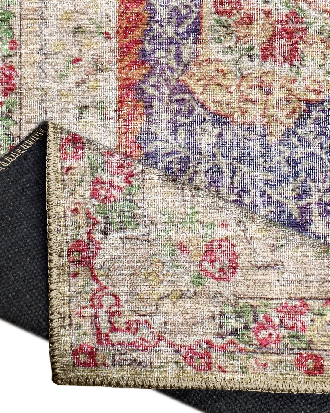 Montis Halı Delocis 26046 Krem Dokuma Taban Vintage Halı