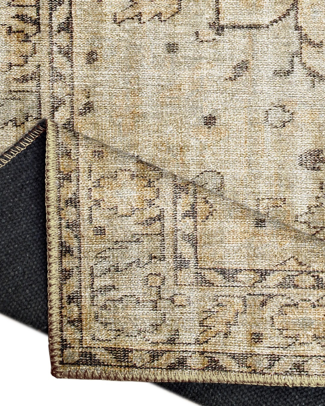 Montis Halı Ventus 47038 Krem Dokuma Taban Eskitme Halı