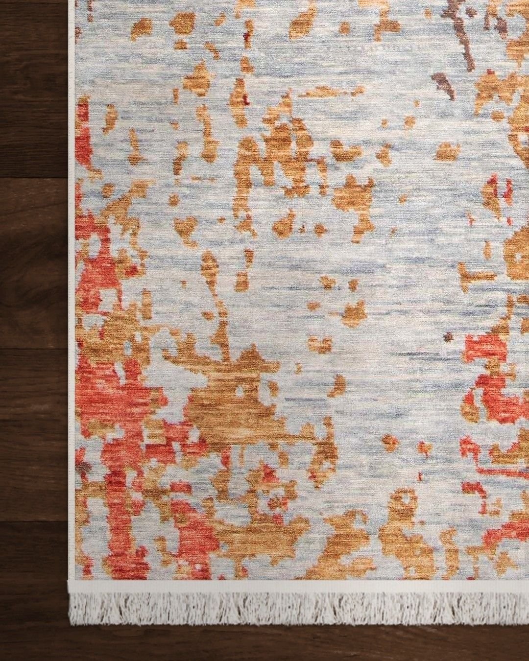 Montis Halı Filum 960061 Mavi Parlak Yumuşak Dokuma Taban Modern Halı