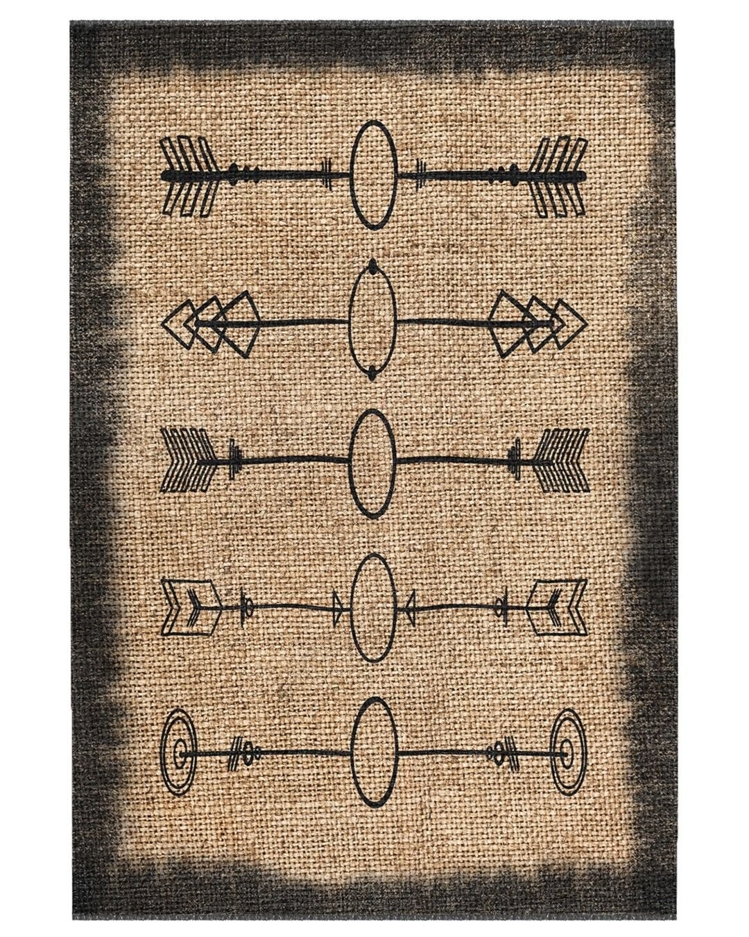 TERRA  40016 100x200 - Kendinden Saçaklı Kilim Halı